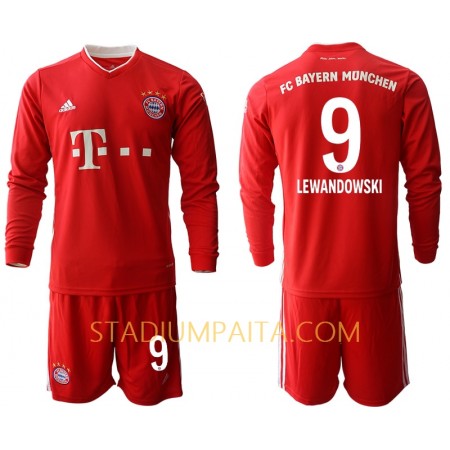Virallinen pelipaita Bayern München Robert Lewandowski 9 Koti 2020-21 Pitkähihainen - Lasten( + Lyhyet housut ) Virallinen pelipaita Bayern München Robert Lewandowski 9 Koti 2020-21 Pitkähihainen - Lasten( + Lyhyet housut )
